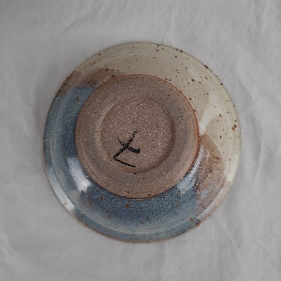 SOLD RARE Vintage Set of Seven Blue Spruce Pottery Bowls 1988 Oregon - 6.5" - Picture 4 of 7